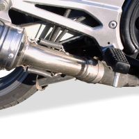 Escape compatível com Kawasaki ER 5 1996-2006, Satinox, Escape legal, homologado, silenciador com db killer removível e tubo de ligação específico 