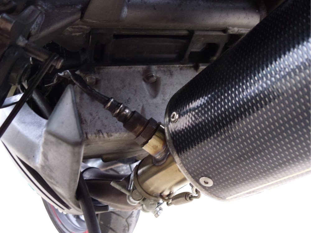 Escape compatível com Kawasaki Er 6 N - F 2005-2011, M3 Inox , Escape legal, homologado, silenciador com db killer removível e tubo de ligação específico 