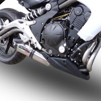 GPR escape compatível com  Kawasaki Er 6 N - F  2012-2016, New Grand Prix Evo Titanium, Sistema homologado,legal, linha completa, incluindo db killer removível mais coletor 
