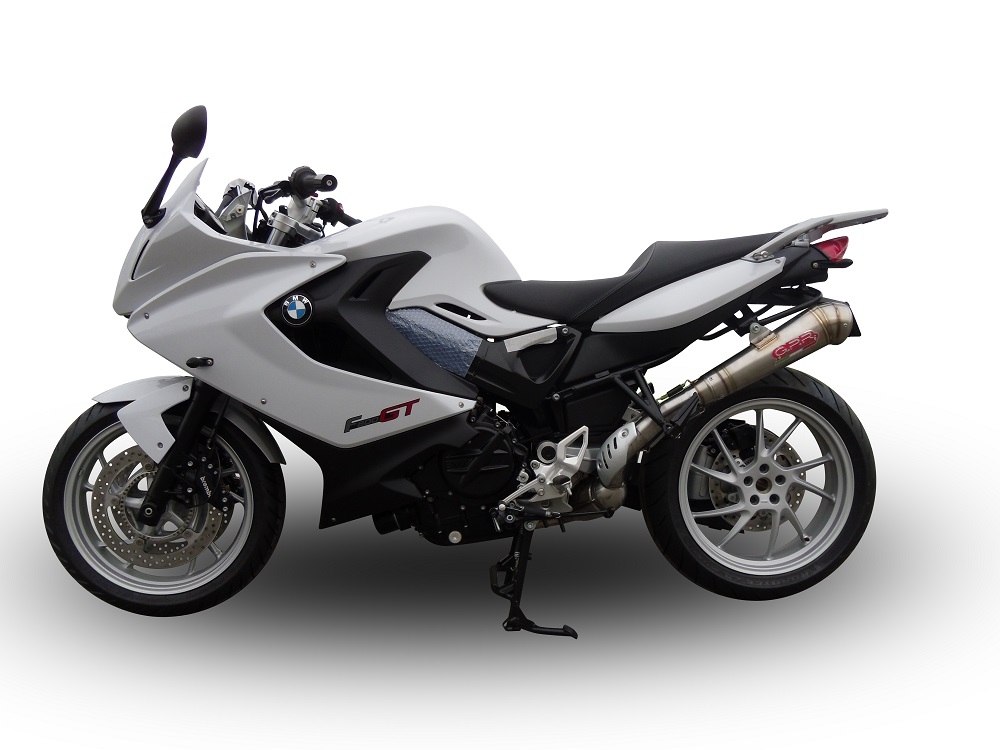 Escape compatível com Bmw F 800 Gt 2012-2016, Powercone Evo, Escape legal, homologado, silenciador com db killer removível e tubo de ligação específico 