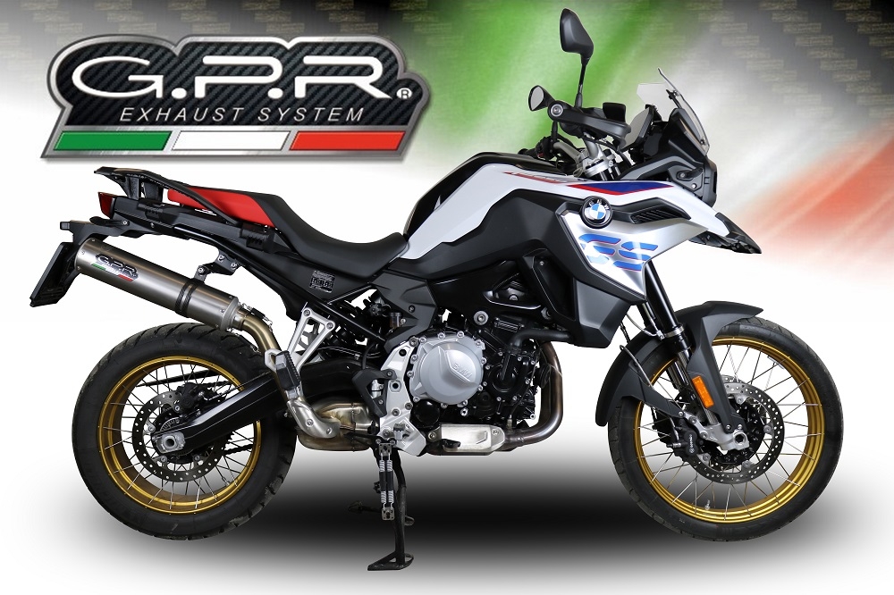 Escape compatível com Bmw F 850 Gs -Adventure 2021-2024, M3 Inox , Escape legal, homologado, silenciador com db killer removível e tubo de ligação específico 