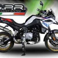 Escape compatível com Bmw F 850 Gs -Adventure 2021-2024, M3 Inox , Escape legal, homologado, silenciador com db killer removível e tubo de ligação específico 