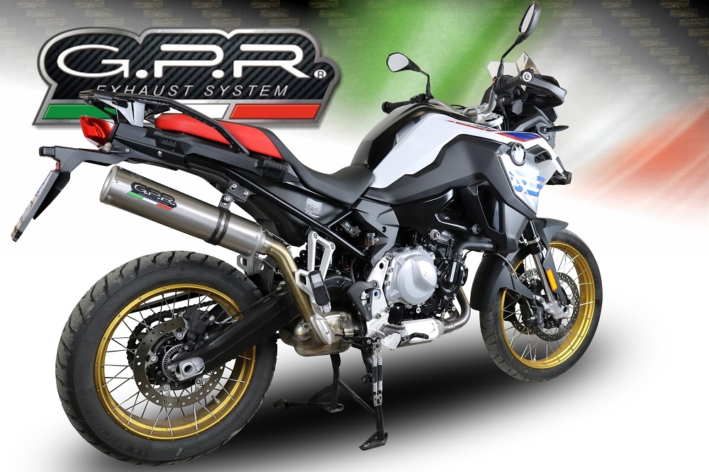 Escape compatível com Bmw F 850 Gs -Adventure 2021-2024, M3 Inox , Escape legal, homologado, silenciador com db killer removível e tubo de ligação específico 