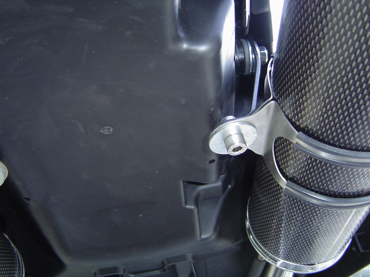 Escape compatível com Honda Fmx 650 2005-2008, Inox Tondo, Par de terminais de exaustão aprovados, com db killer removível, catalisadores e tubo de conexão específico 