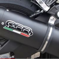 GPR escape compatível com  Yamaha Fz 8  2010-2016, Furore Nero, Escape legal, homologado, silenciador com db killer removível e tubo de ligação específico 