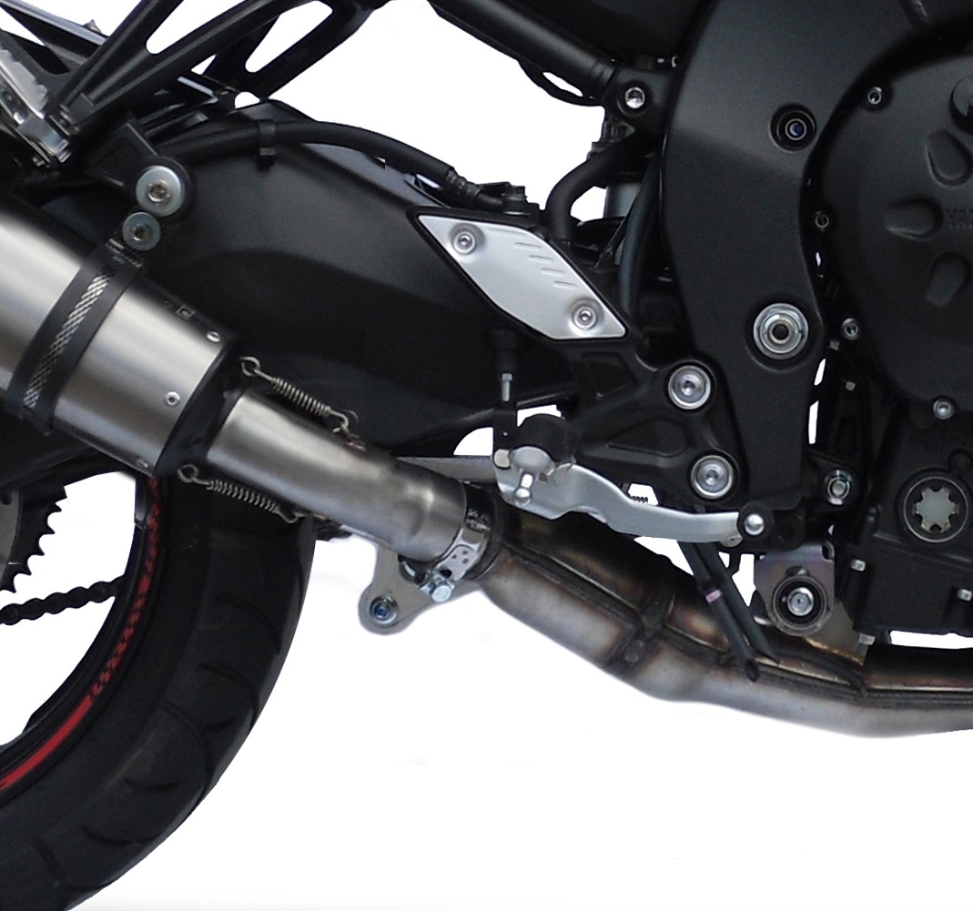 Escape compatível com Yamaha Fz 8 2010-2016, Albus Ceramic, Escape legal, homologado, silenciador com db killer removível e tubo de ligação específico 