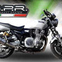GPR escape compatível com  Yamaha Xjr 1300 2007-2017, Trioval, Escape legal, homologado, silenciador com db killer removível e tubo de ligação específico 