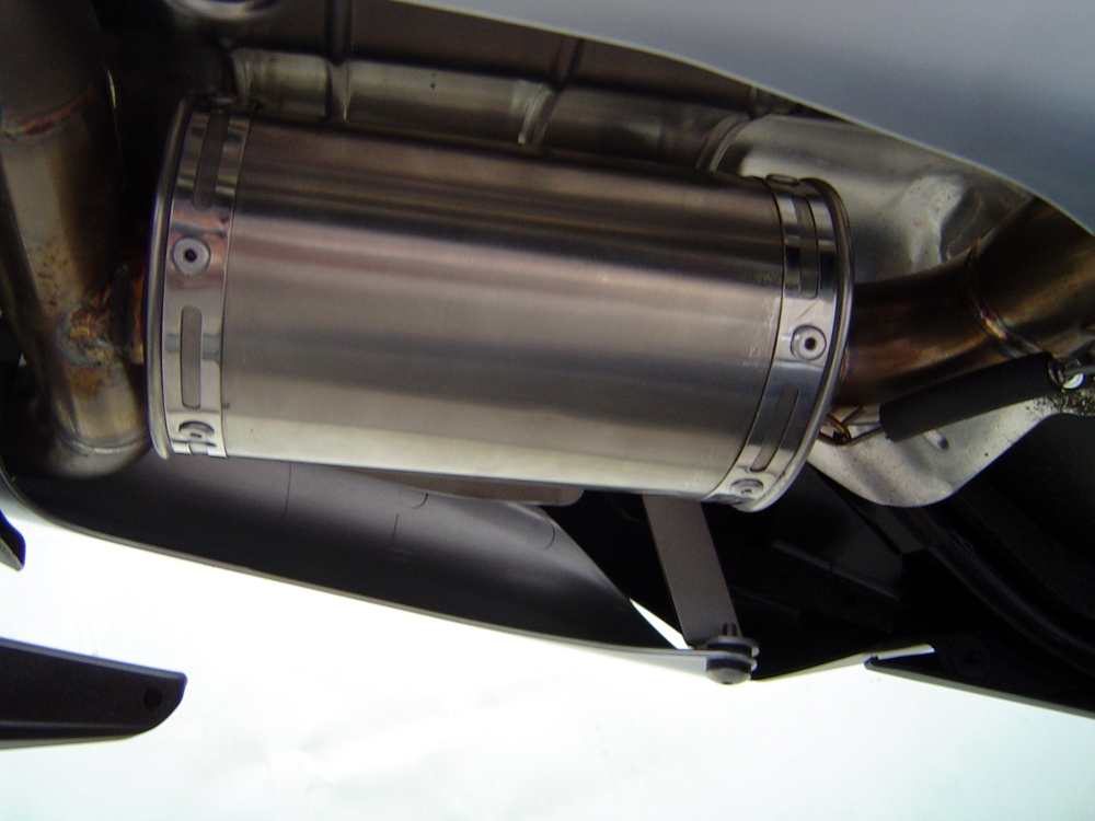 Escape compatível com Suzuki Gsr 600 2006-2011, Titanium Oval , Escape legal, homologado, silenciador com db killer removível e tubo de ligação específico 