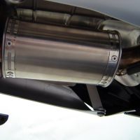 Escape compatível com Suzuki Gsr 600 2006-2011, Titanium Oval , Escape legal, homologado, silenciador com db killer removível e tubo de ligação específico 