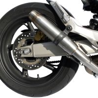 Escape compatível com Honda Cbr 600 F 2011-2014, Deeptone Inox, Escape legal, homologado, silenciador com db killer removível e tubo de ligação específico 
