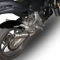 Escape compatível com Honda Cbr 600 F 2011-2014, Deeptone Inox, Escape legal, homologado, silenciador com db killer removível e tubo de ligação específico 