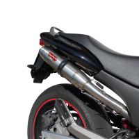 Escape compatível com Honda Hornet Cb 600 F 1998-2002, Deeptone Inox, Escape legal, homologado, silenciador com db killer removível e tubo de ligação específico 