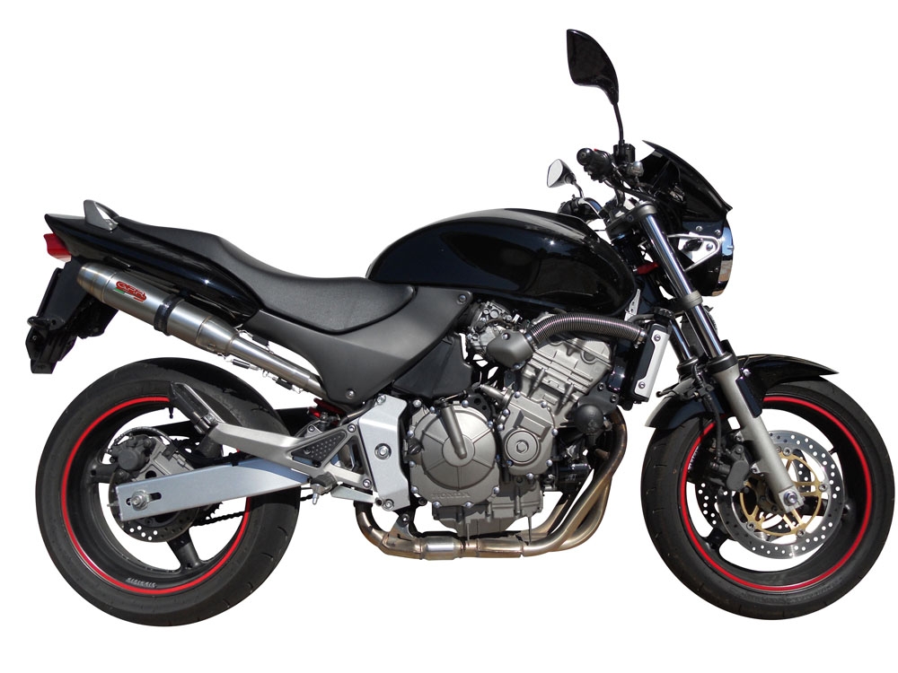 Escape compatível com Honda Hornet Cb 600 F 1998-2002, Deeptone Inox, Escape legal, homologado, silenciador com db killer removível e tubo de ligação específico 