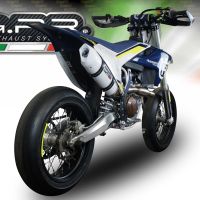 Escape compatível com Husqvarna FS 450 2016-2017, Albus Ceramic, Escape racing linha completa, silencioso mais coletor com dbkiller, não homologado 