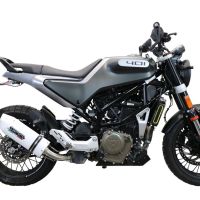 Escape compatível com Husqvarna Vitpilen 401 2021-2023, Albus Evo4, Escape legal, homologado, silenciador com db killer removível e tubo de ligação específico 