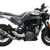 Escape compatível com Husqvarna Vitpilen 401 2020-2020, Deeptone Inox, Escape legal, homologado, silenciador com db killer removível e tubo de ligação específico 