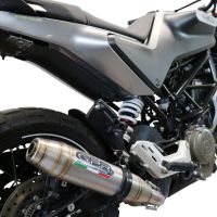 Escape compatível com Husqvarna Vitpilen 401 2020-2020, Deeptone Inox, Escape legal, homologado, silenciador com db killer removível e tubo de ligação específico 