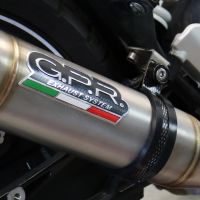 Escape compatível com Husqvarna Vitpilen 401 2020-2020, Deeptone Inox, Escape legal, homologado, silenciador com db killer removível e tubo de ligação específico 
