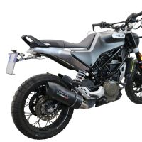 Escape compatível com Husqvarna Vitpilen 401 2021-2023, Furore Evo4 Nero, Escape legal, homologado, silenciador com db killer removível e tubo de ligação específico 