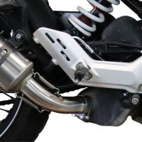 Escape compatível com Husqvarna Vitpilen 401 2020-2020, M3 Black Titanium, Escape legal, homologado, silenciador com db killer removível e tubo de ligação específico 
