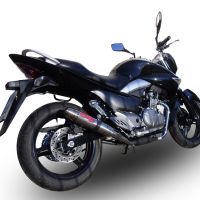 Escape compatível com Suzuki Gw 250 F Inazuma 2012-2017, Deeptone Inox, Escapamento racing, duplo silencioso, com tubos de conexão, artigo sem homologação 