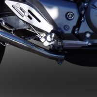 Escape compatível com Suzuki Gw 250 F Inazuma 2012-2017, Albus Ceramic, Par de silenciosos de escape homologadas, com db killer removível e tubos de ligação específicos 