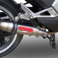 Escape compatível com Honda Integra 750 2016-2020, Deeptone Inox, Escape legal, homologado, silenciador com db killer removível e tubo de ligação específico 