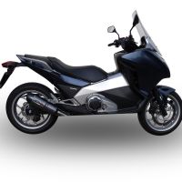 Escape compatível com Honda Integra 700 2012-2013, Gpe Ann. Poppy, Escape legal, homologado, silenciador com db killer removível e tubo de ligação específico 