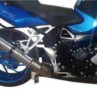 Escape compatível com Bmw K 1200 S -R 2004-2008, M3 Inox , Escape legal, homologado, silenciador com db killer removível e tubo de ligação específico 
