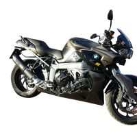 Escape compatível com Bmw K 1300 S -R 2009-2014, Furore Nero, Escape legal, homologado, silenciador com db killer removível e tubo de ligação específico 