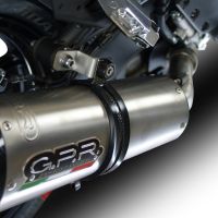 Escape compatível com Kawasaki Versys 1000 I.E. 2015-2016, Albus Ceramic, Escape legal, homologado, silenciador com db killer removível e tubo de ligação específico 