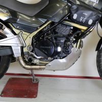 GPR escape compatível com  Kawasaki Kle 500 1991-2007, Decatalizzatore, Sistema racing Sistema de tubo para eliminar o catalisador 