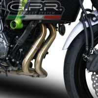 Escape compatível com Kawasaki Versys 650 2021-2022, Albus Evo4, Sistema homologado com catalisador linha completa, silencioso mais coletor 
