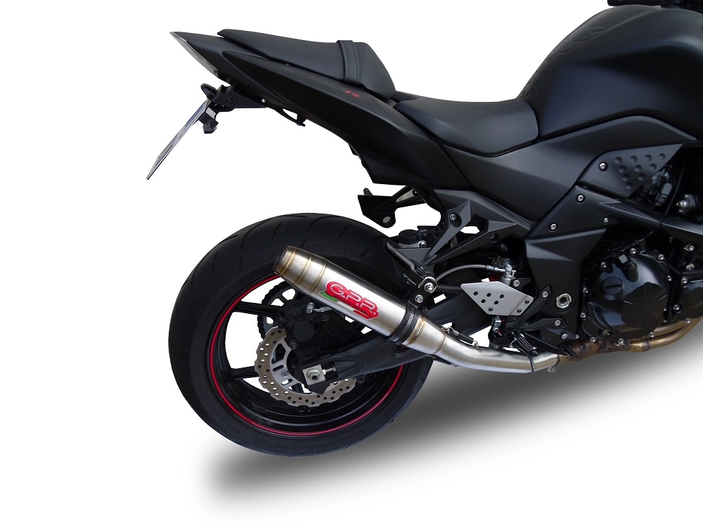 Escape compatível com Kawasaki Z 750 - S 2004-2006, Deeptone Inox, Escape legal, homologado, silenciador com db killer removível e tubo de ligação específico 