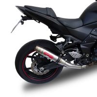 Escape compatível com Kawasaki Z 750 - S 2004-2006, Deeptone Inox, Escape legal, homologado, silenciador com db killer removível e tubo de ligação específico 
