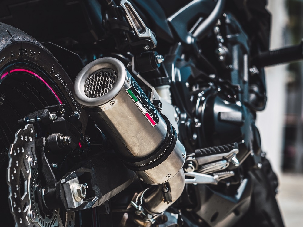 Escape compatível com Kawasaki Z 900 E 2020-2024, M3 Inox , Escape legal, homologado, silenciador com db killer removível e tubo de ligação específico 