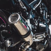 Escape compatível com Kawasaki Z 900 E 2020-2024, M3 Inox , Escape legal, homologado, silenciador com db killer removível e tubo de ligação específico 