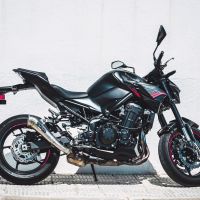 Escape compatível com Kawasaki Z 900 E 2020-2024, Powercone Evo, Escape legal, homologado, silenciador com db killer removível e tubo de ligação específico 
