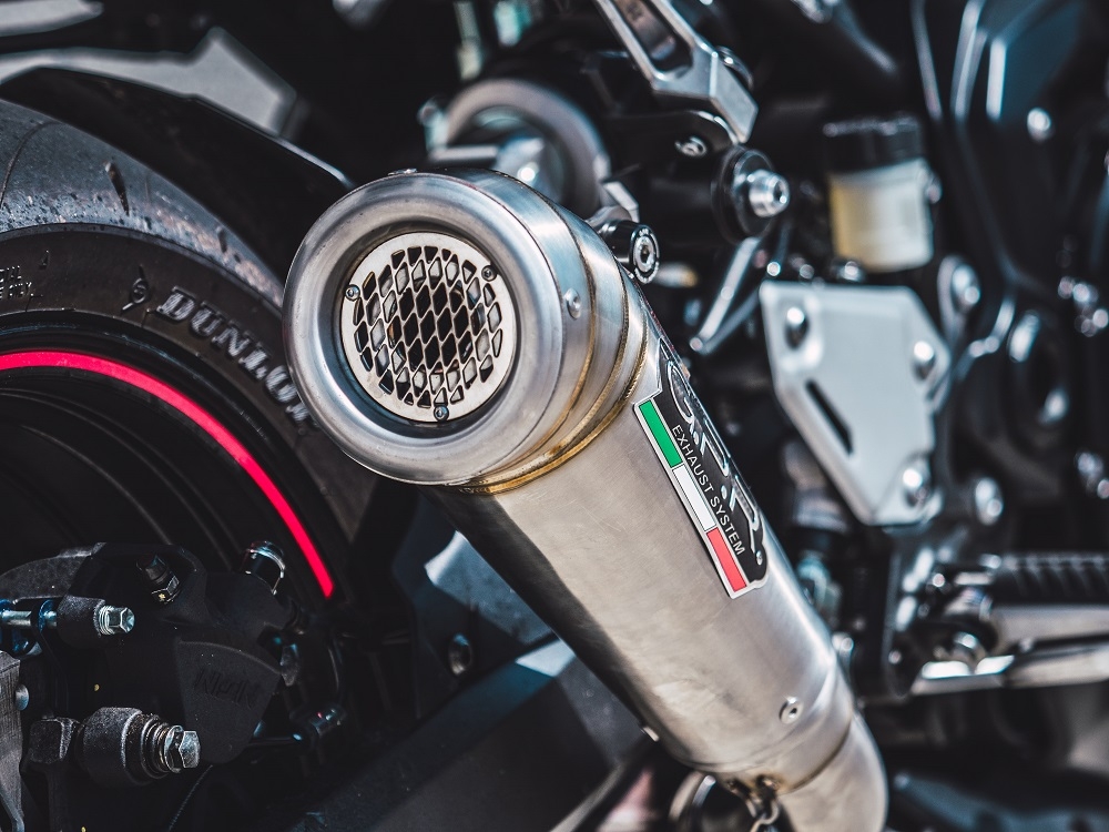 Escape compatível com Kawasaki Z 900 E 2020-2024, Powercone Evo, Escape legal, homologado, silenciador com db killer removível e tubo de ligação específico 