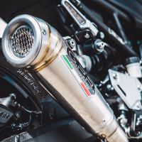 Escape compatível com Kawasaki Z 900 E 2020-2024, Powercone Evo, Escape legal, homologado, silenciador com db killer removível e tubo de ligação específico 