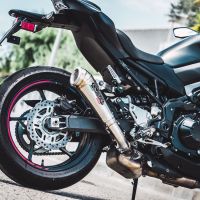 Escape compatível com Kawasaki Z 900 E 2020-2024, Powercone Evo, Escape legal, homologado, silenciador com db killer removível e tubo de ligação específico 