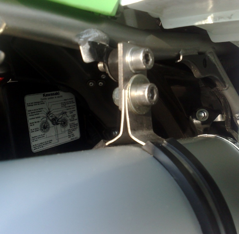Escape compatível com Kawasaki KLX 250 SF 2009-2012, Furore Nero, Sistema homologado,legal, linha completa, incluindo db killer removível mais coletor 