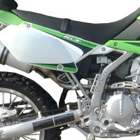 Escape compatível com Kawasaki KLX 250 SF 2009-2012, Furore Nero, Sistema homologado,legal, linha completa, incluindo db killer removível mais coletor 
