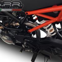 Escape compatível com Ktm Rc 125 2021-2024, Decatalizzatore, Sistema racing Sistema de tubo para eliminar o catalisador 