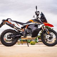 Escape compatível com Husqvarna Norden 901 2022-2024, M3 Black Titanium, Escape legal, homologado, silenciador com db killer removível e tubo de ligação específico 