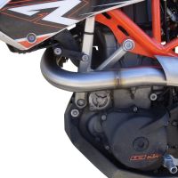 Escape compatível com Ktm Smc 690 R 2007-2016, Furore Nero, Sistema homologado,legal, linha completa, incluindo db killer removível mais coletor 