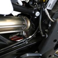 Escape compatível com Ktm Adventure 790 2021-2024, Decatalizzatore, Sistema racing Sistema de tubo para eliminar o catalisador 