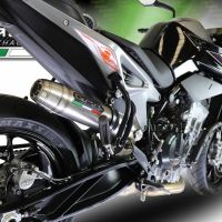 Escape compatível com Ktm Duke 790 2021-2024, Deeptone Inox, Escape legal, homologado, silenciador com db killer removível e tubo de ligação específico 