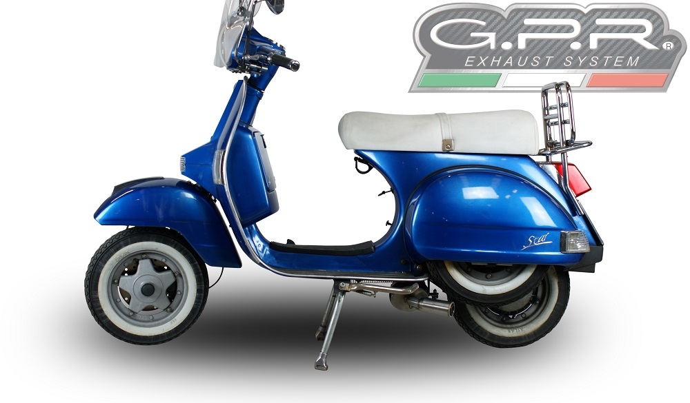 GPR escape compatível com  Lml Star 200 4T a marce - 4ST with gears 2011-2016, Alluminio, Sistema homologado,legal, linha completa, incluindo db killer removível mais coletor 