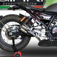 Escape compatível com F.B. Mondial Hps 300 2018-2019, F205, Escape Racing, linha completa, fornecido com coletor específico, artigo sem homologação 
